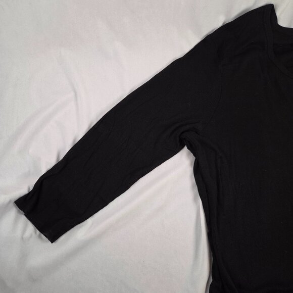 Homegirl Society Black Long Sleeve Top - Picture 3 of 6